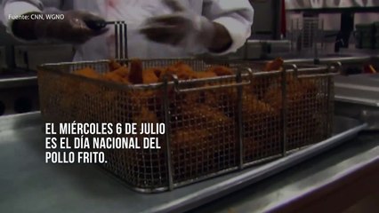 Día Nacional del Pollo Frito.