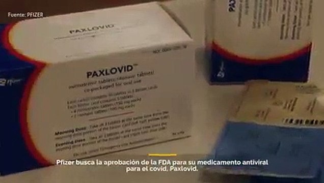 Pfizer busca la aprobación de la FDA de su medicamento antiviral oral Covid-19, #Paxlovid.
