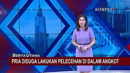 Viral! Pria Diduga Lakukan Pelecehan Seksual di Angkot