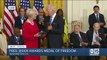 Cindy McCain accepts Medal of Freedom for husband Sen. John McCain