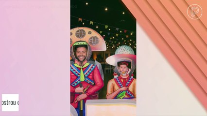 Hulk abre álbum de fotos de festa junina com Camila Ângelo e a filha. Confira!