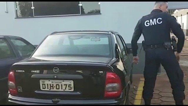 Veículo furtado hoje a tarde é recuperado em poucas horas pela Guarda Municipal