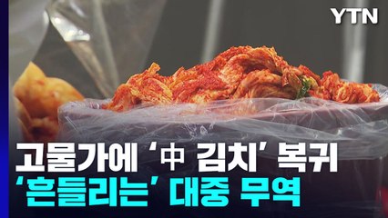 고물가에 '중국산 김치' 복귀...'흔들리는' 대중 무역 / YTN