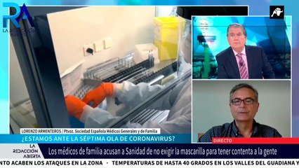 Armenteros, portavoz de SEMG: 'Hay 40 muertos diarios, 10% ingresados y un 10/15% COVID crónico'