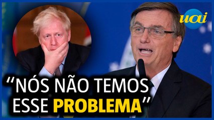 Bolsonaro comenta renúncia de Boris Johnson