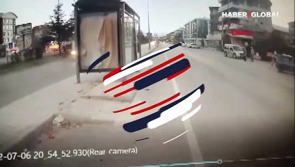 Karı-kocanın öldüğü kaza kamerada