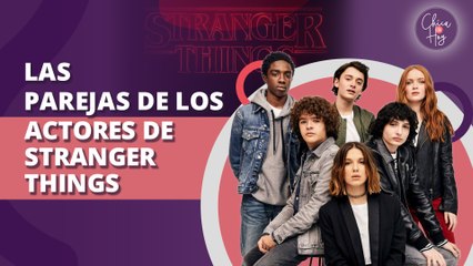 ¿Cuáles son las parejas en la vida real de los actores de "Stranger Things"?