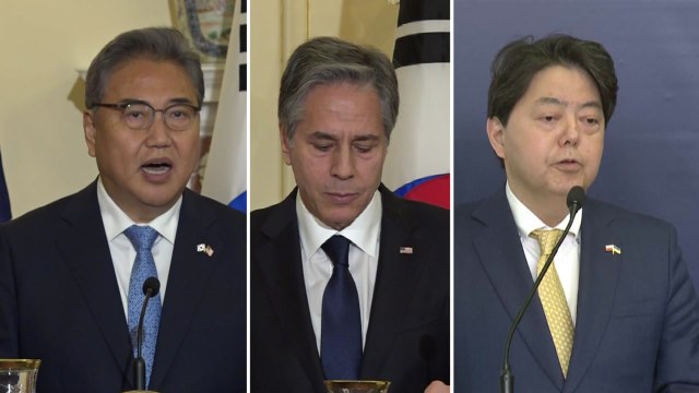 한미일 외교장관 회담 오늘(8일) 개최...북핵 삼각 공조 협의 / YTN