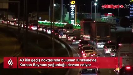 'Kilit kavşak' Kırıkkale'de trafik durma noktasına geldi
