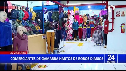 La Victoria: Capturan a delincuente por asaltar a comerciante de Gamarra