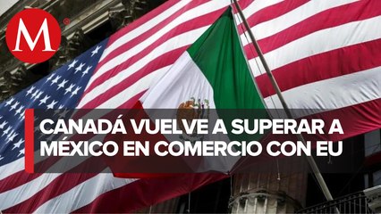México no logra subir y continúa como segundo socio comercial de EU