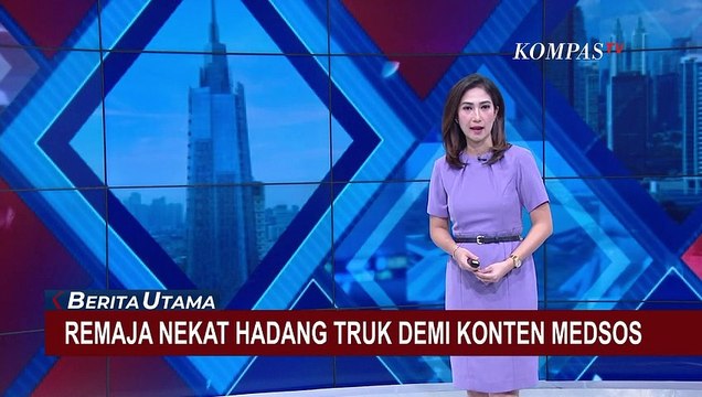 Demi Konten Medsos, Remaja di Bekasi Nekat Hadang Truk Hingga Sebabkan 2 Truk Kecelakaan!