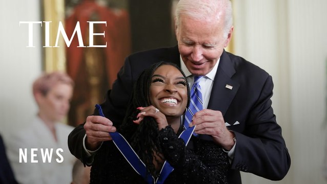 President Biden Awards Medal of Freedom to Simone Biles, John McCain and 15 Others