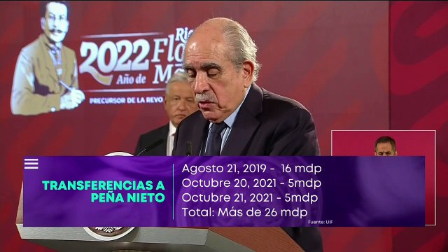 Peña Nieto es investigado por recibir transferencias millonarias, él responde