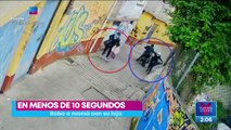 VIDEO: Robo a mamá e hija en la alcaldía Álvaro Obregón