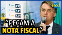 Bolsonaro obriga postos a mostrar queda de preços