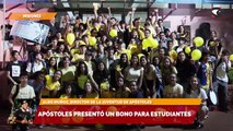 Apóstoles presentó un bono para estudiantes