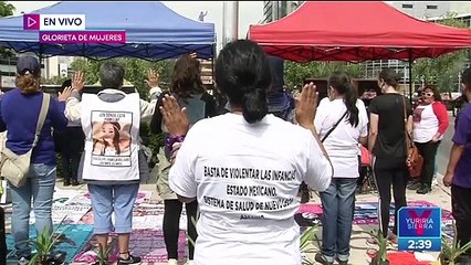Activistas denuncian próximo retiro de la Glorieta de las Mujeres que Luchan