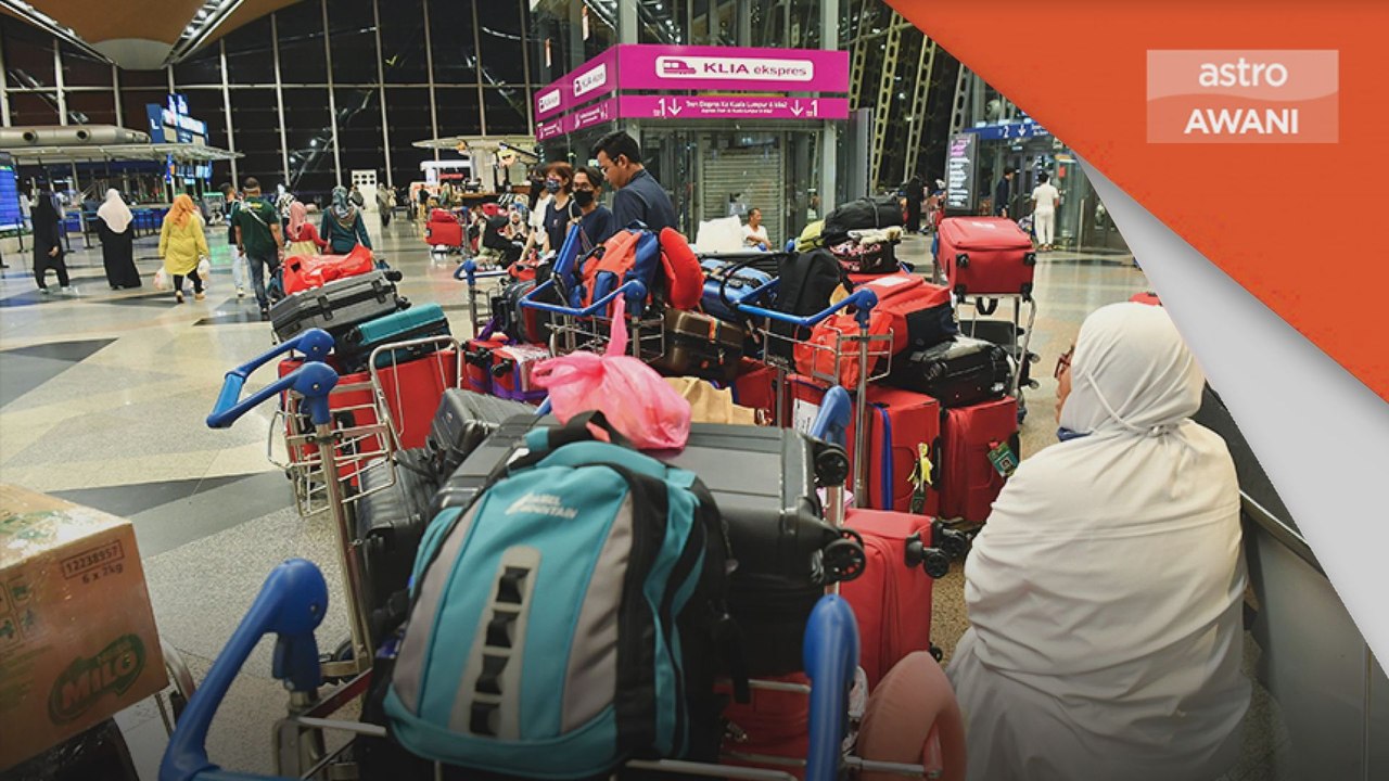 Haji | Kecoh di KLIA, lebih 400 jemaah terkandas