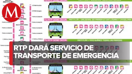 Rutas que tendrá RTP por el cierre de la Línea 1 del Metro de CdMx