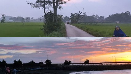 DUA TEMPAT YANG BERBEDA DENGAN SATU WAKTU YANG SAMA