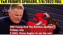 CBS Young And The Restless Spoilers Fridays 7-8-2022 - Ashland find out Victoria Harm plan