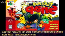 Another Pokemon N64 Game Is Coming to Nintendo Switch Next Week - 1BREAKINGNEWS.COM