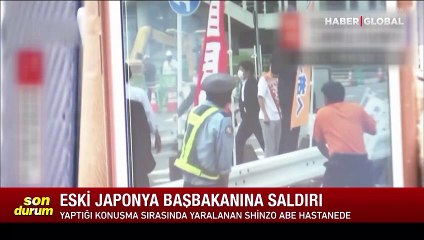 Son Dakika! Eski Japonya Başbakanı Şinzo Abe'ye suikast!