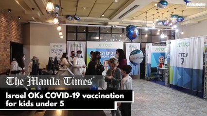Israel OKs COVID-19 vaccination for kids under 5