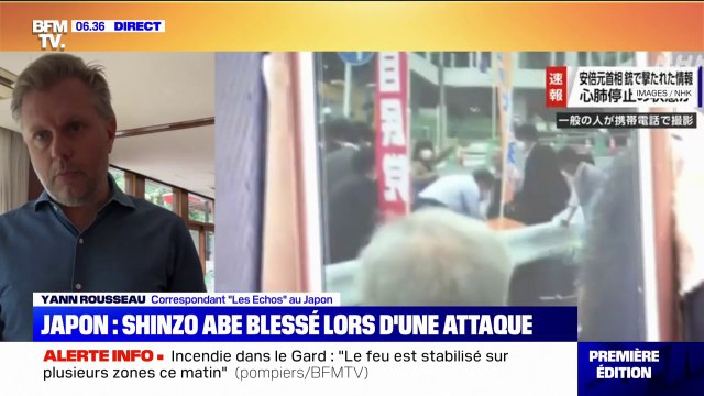 Japon: l'ex-Premier ministre Shinzo Abe dans un état critique après une attaque par balle