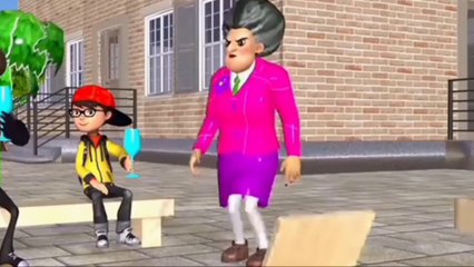 Scary teacher 3d & Nick Hulk--coffin dance song cover/new version trending #song #funny #cover #memes #scary