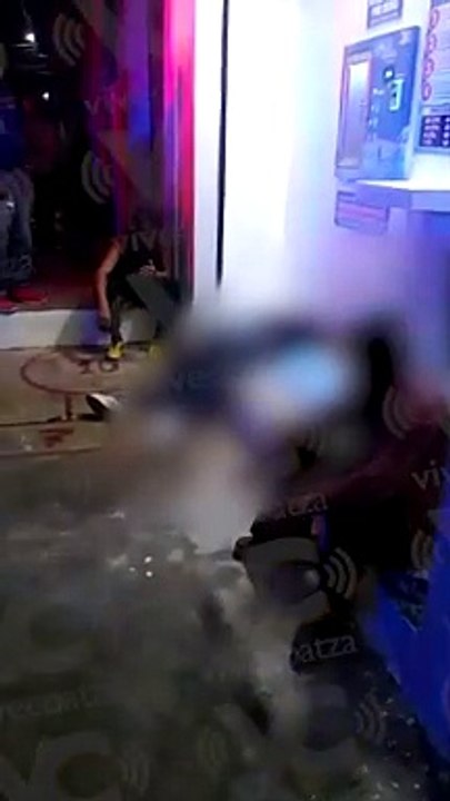 Balean a un sujeto frente a una purificadora de la Divina Providencia, en Coatzacoalcos