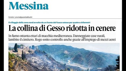 Rassegna stampa 08-07-2022 edizione Messina