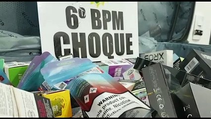 Pelotão de Choque apreende carga de contrabando na Rodoviária