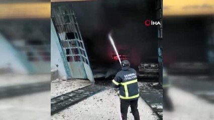 Son dakika haberleri | Sanayi sitesinde yangın çıktı