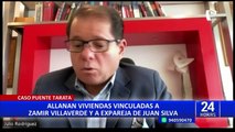 Ministerio Público allana viviendas vinculadas a Zamir Villaverde y a expareja de Juan Silva