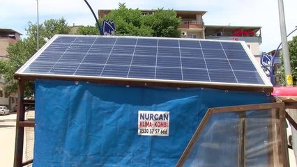 İLKOKUL MEZUNU TEMİZLİK İŞÇİSİ, GÜNEŞ ENERJİSİ İLE ÇALIŞAN MOTOSİKLET TASARLADI