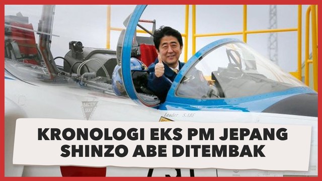 Kronologi Mantan PM Jepang Shinzo Abe Ditembak, Suara Tembakan Terdengar Dua Kali