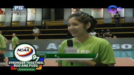 NCAA Season 97 | Fast talk with volleyball players | Game On (July 6, 2022)