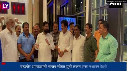 Thane पाठोपाठ नवी मुंबईतही शिवसेनेला खिंडार, 32 माजी नगरसेवक एकनाथ शिंदेंच्या भेटीला