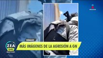 Nuevos videos de la agresión a la Guardia Nacional en Hidalgo