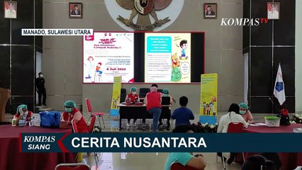 Dinkes Sulut Buka Layanan Imunisasi Anak Usia 0-12 Bulan di Kantor Gubernur