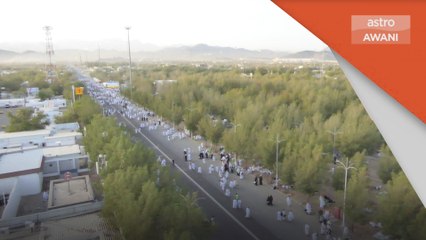 Haji | Jemaah tiba di Arafah untuk ibadah wukuf