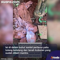 Geger Wanita Temukan Banyak Buhul Santet Ditanam di Halaman Rumah, Publik Merinding