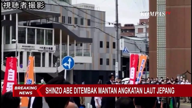 BREAKING NEWS - Mantan Perdana Menteri Jepang, Shinzo Abe Ditembak Saat Tengah Berpidato!
