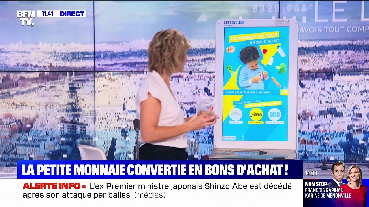 La petite monnaie peut-elle être convertie en bons d'achats ? BFMTV répond à vos questions