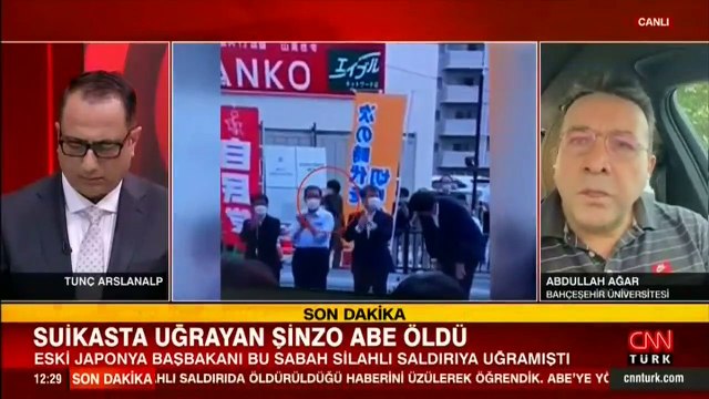 Japonya eski Başbakanı Şinzo Abe suikastinin perde arkası! Abdullah Ağar CNN TÜRK'te anlattı