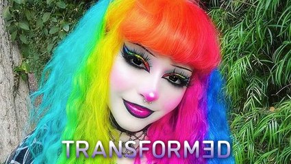 How To Create My 'Human Rainbow' Look | TRANSFORMED
