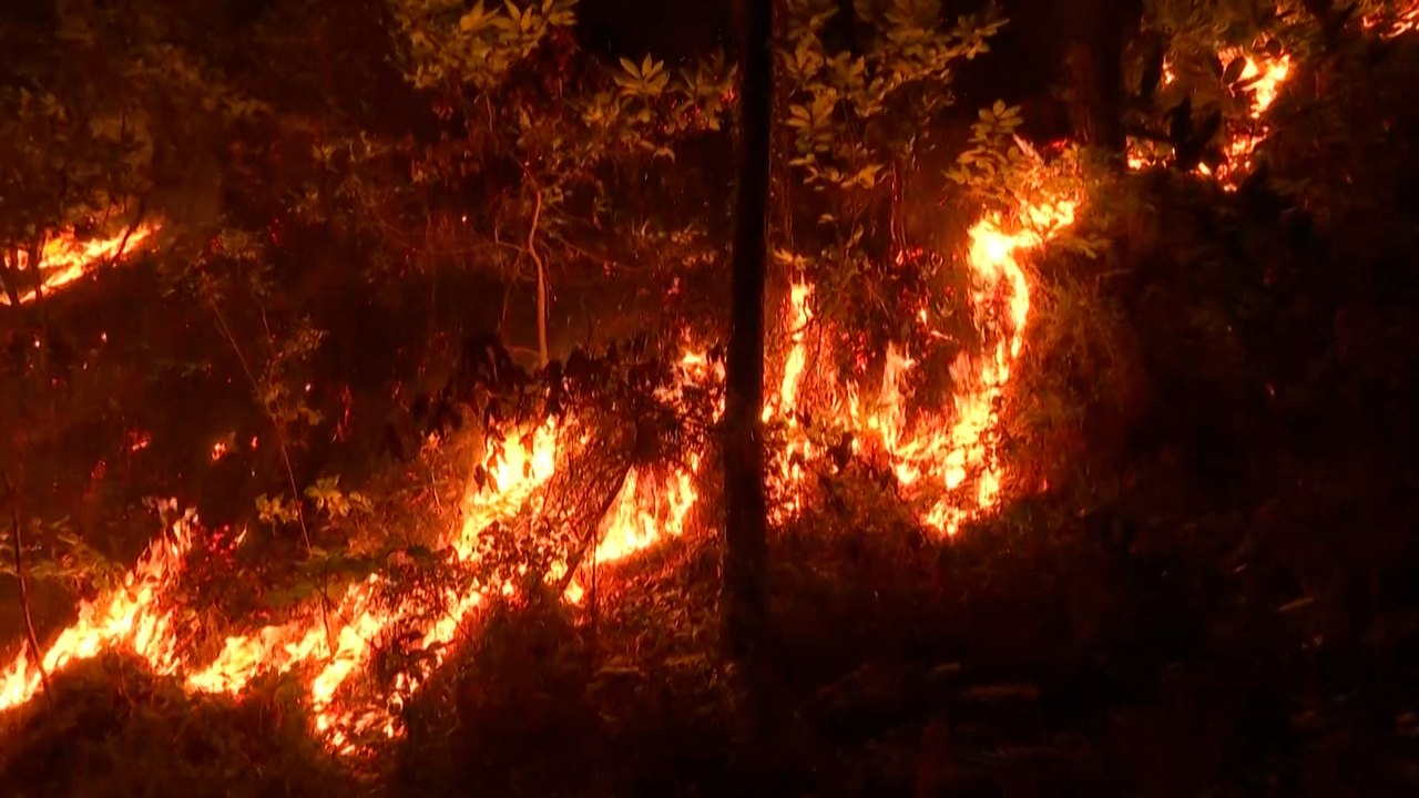 «Méga feu» dans le Gard : l’incendie, toujours en cours, va «durer plusieurs jours»