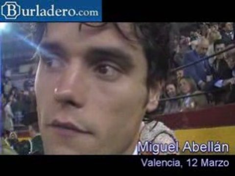 Declaraciones Miguel Abellán en Valencia